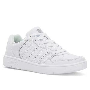 K-Swiss Men's Court Palisades Sneaker (White/Gray)